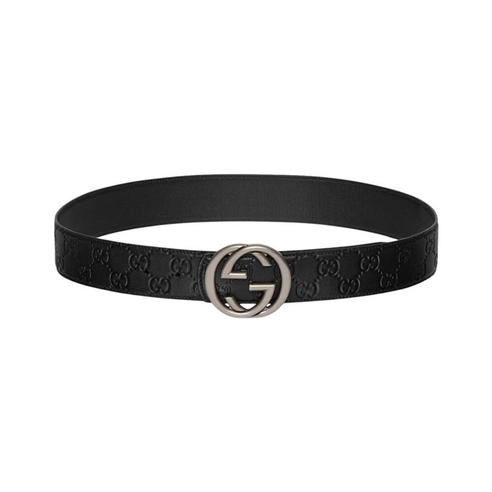 Gucci Leather Belt, Black